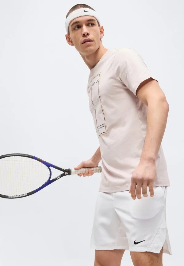 Футболка nikecourt с принтом heritage Nike Performance, Silt Red — фото 4