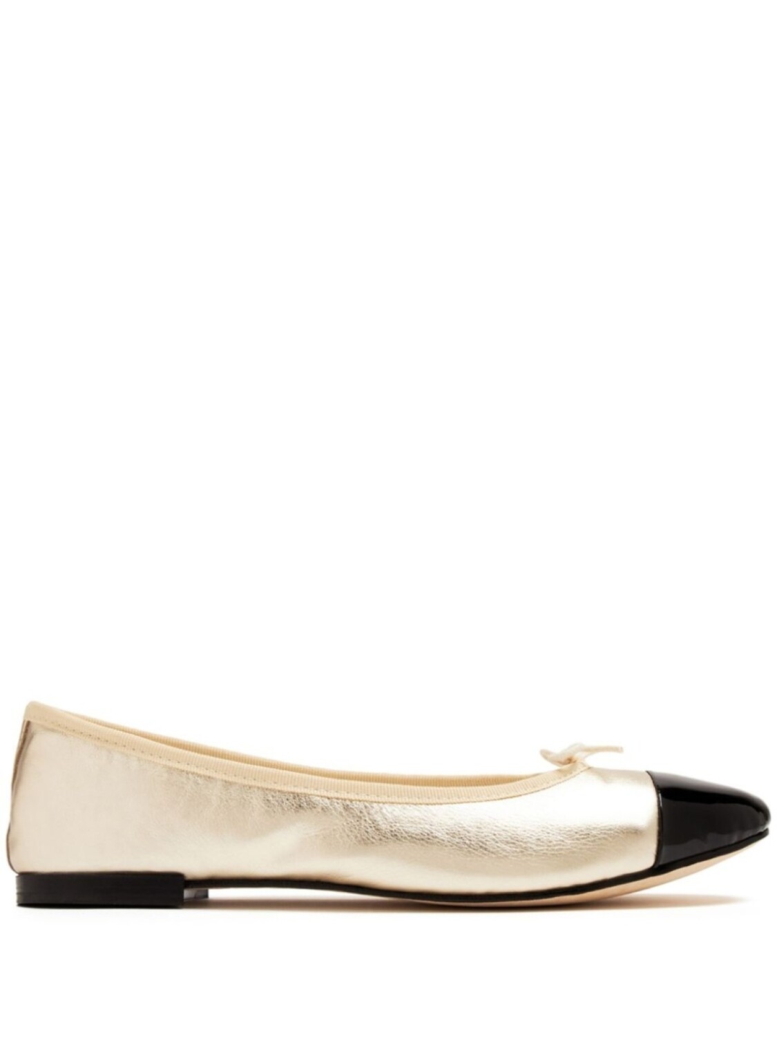 

Балетки с бантом Repetto, золотой