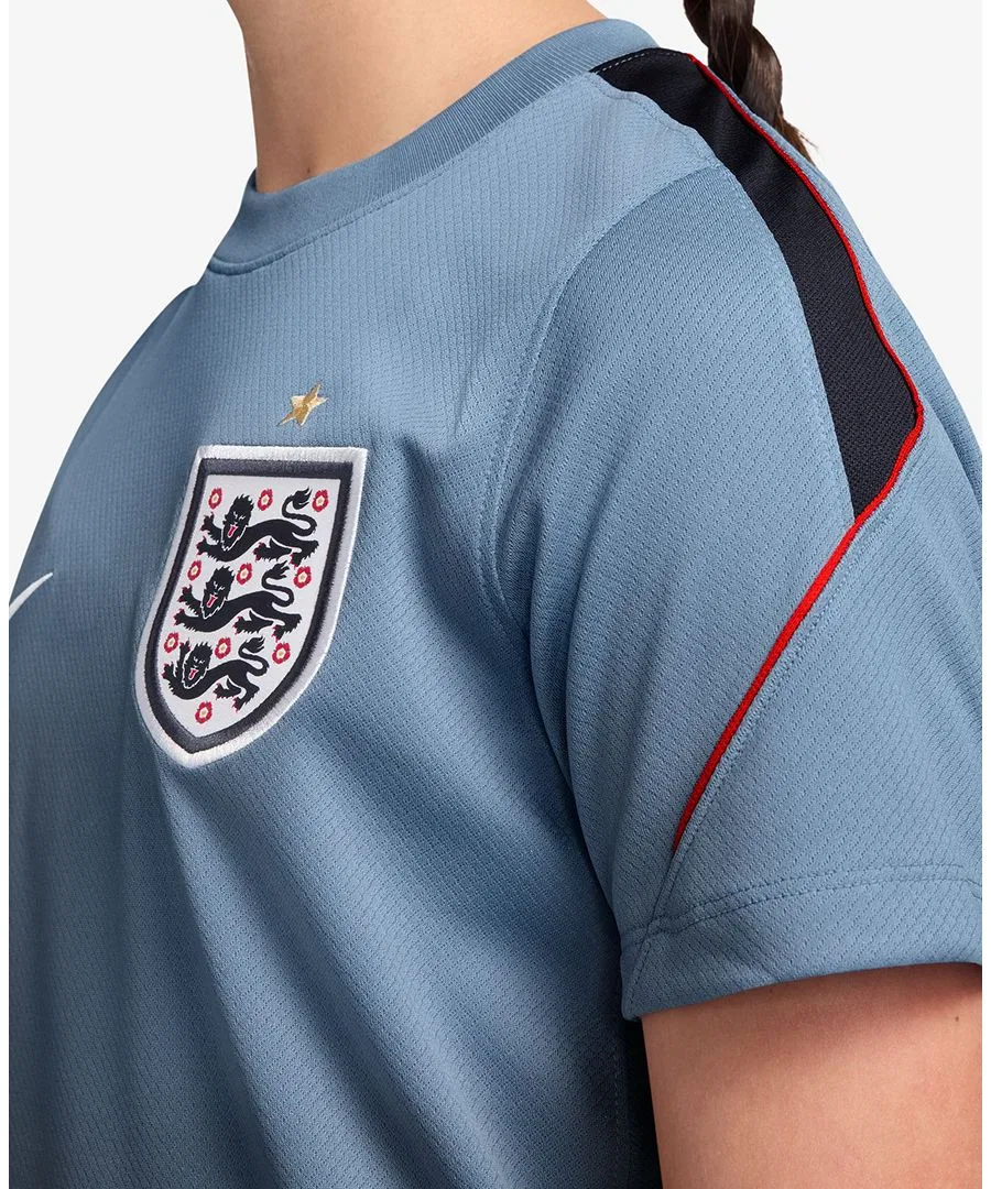 Футболка для мальчиков и девочек England Strike Dri-FIT Soccer Nike, синий — фото 2