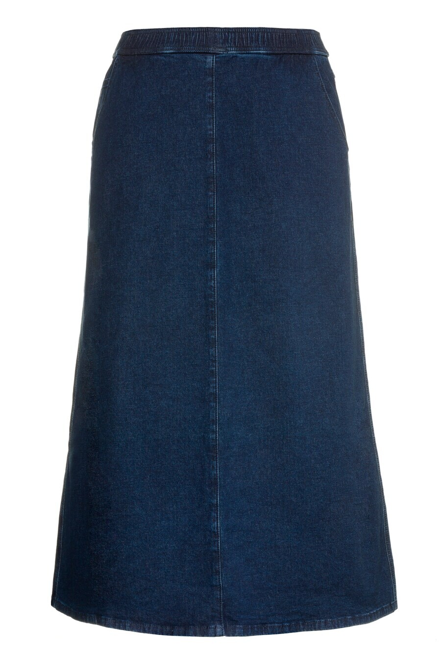 

Юбка миди Ulla Popken Skirt, синий деним