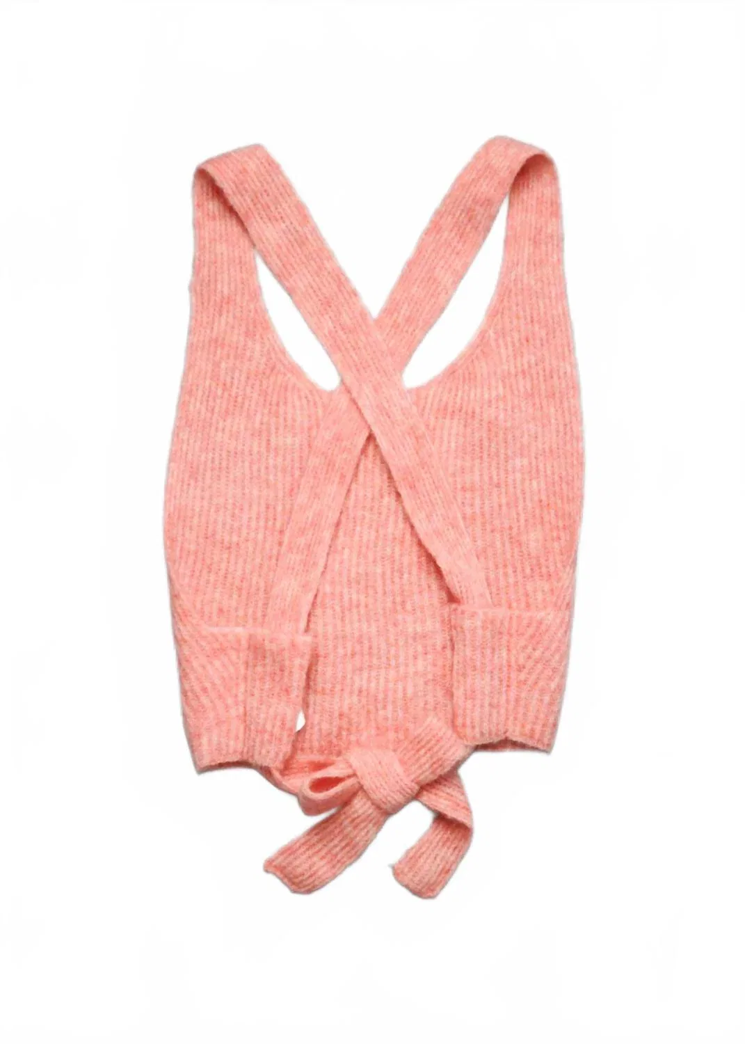 Morley Girl's Racoon Vest In Rose — фото 2