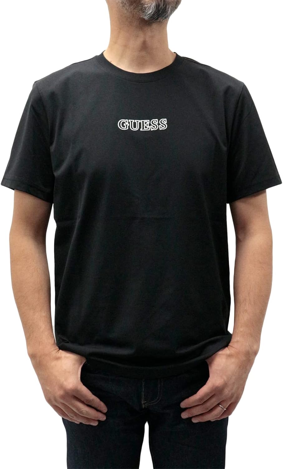 

Мужская футболка GUESS S/SLV, черный
