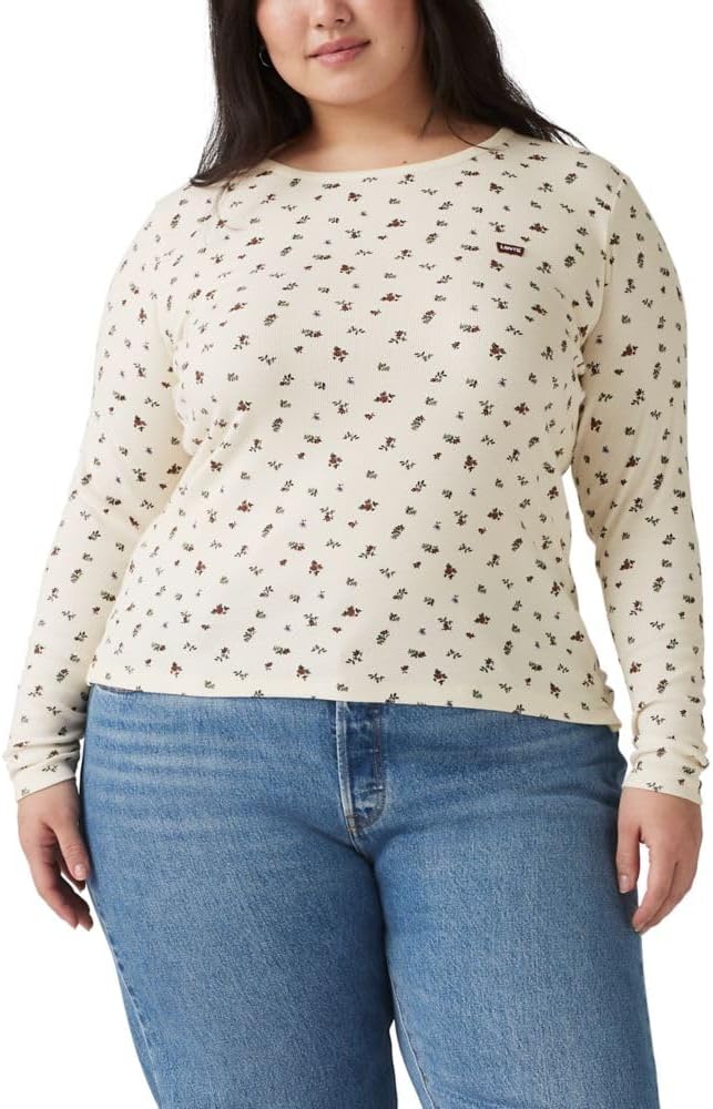 

Женская футболка Levi's Hayes с длинным рукавом (также доступна в размере Plus), Sigrid Ditsy Egret, Белый, Женская футболка Levi's Hayes с длинным рукавом (также доступна в размере Plus), Sigrid Ditsy Egret