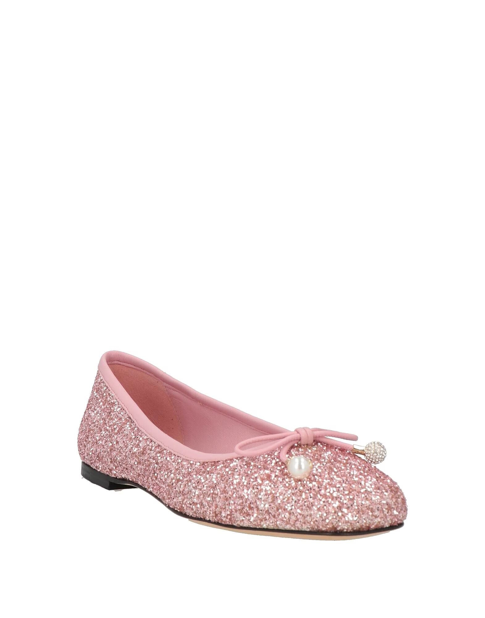 Балетки Jimmy Choo, розовый — фото 2
