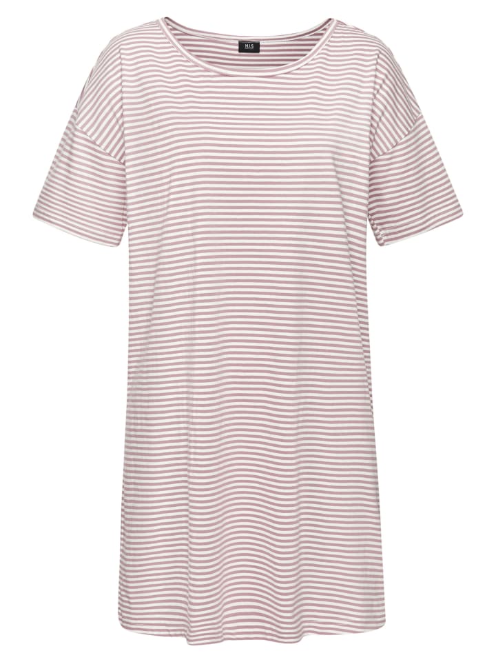 

VIVANCE DREAMS Ночная рубашка в лиловую и белую полоску