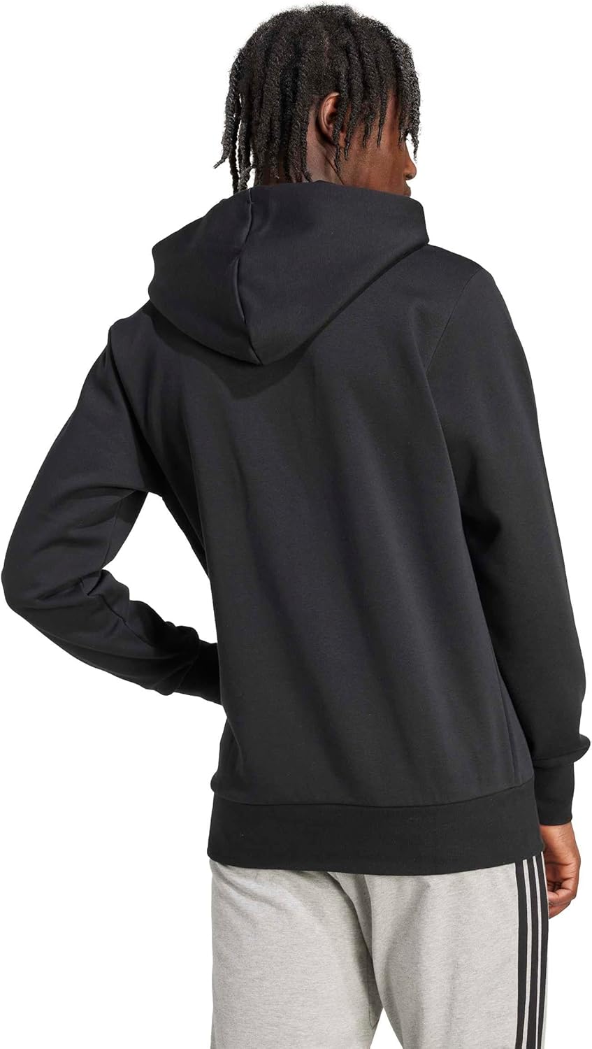 Мужская толстовка Adidas KKP13 с капюшоном PENNANT, черный — фото 2