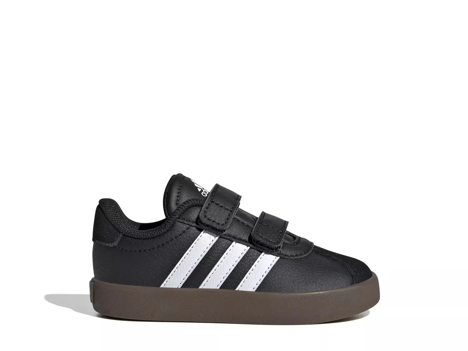 Кроссовки VL Court 3.0 – детские Adidas, Black/White — фото 3