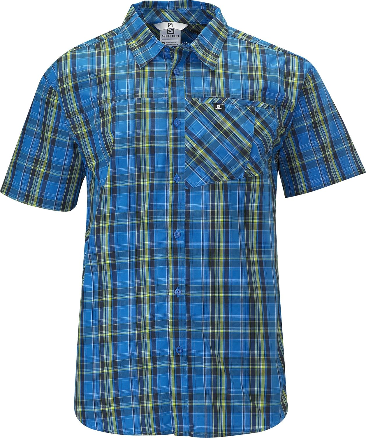 

Мужская рубашка Salomon Check, Deep Blue