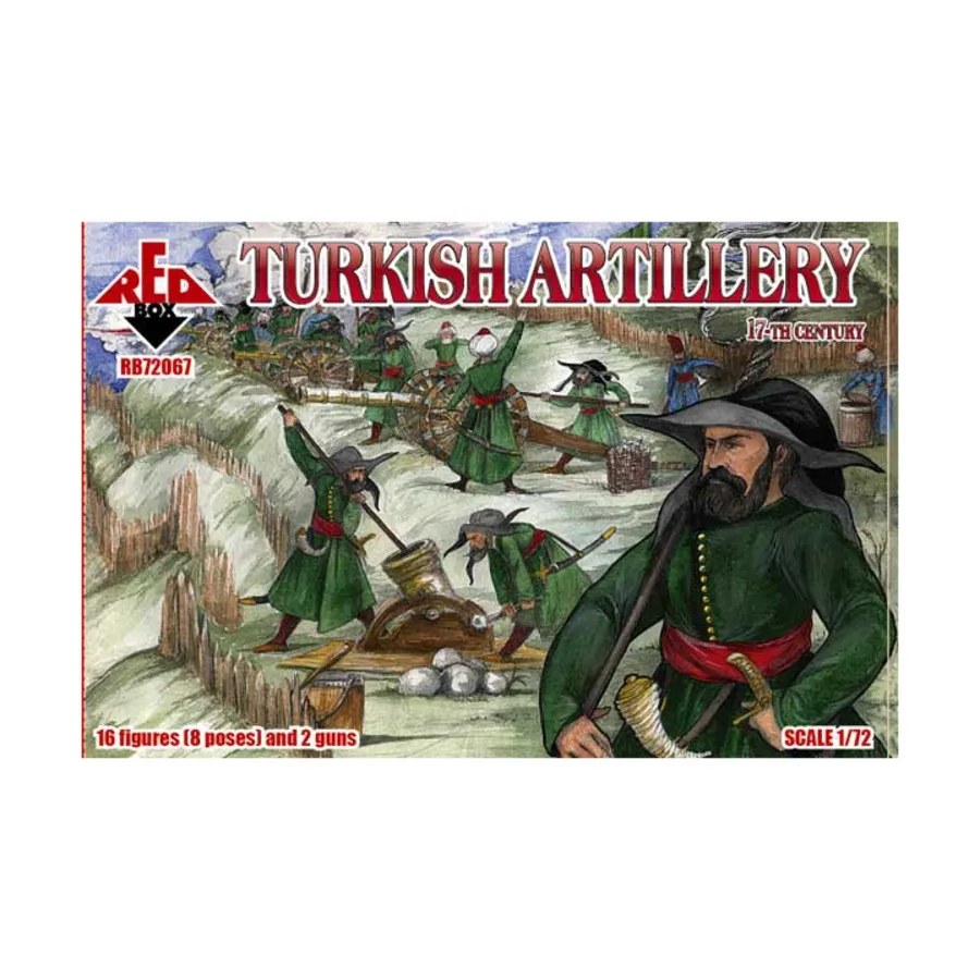 

Турецкая артиллерия, 17th Century Miniatures (1:72)