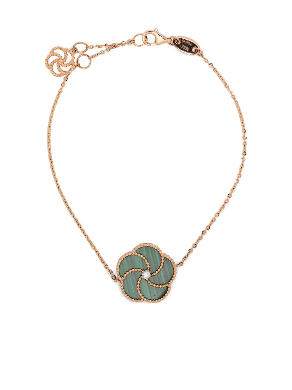 

Браслет из розового золота с бриллиантами LA PRIMA GIOIELLI, розовый