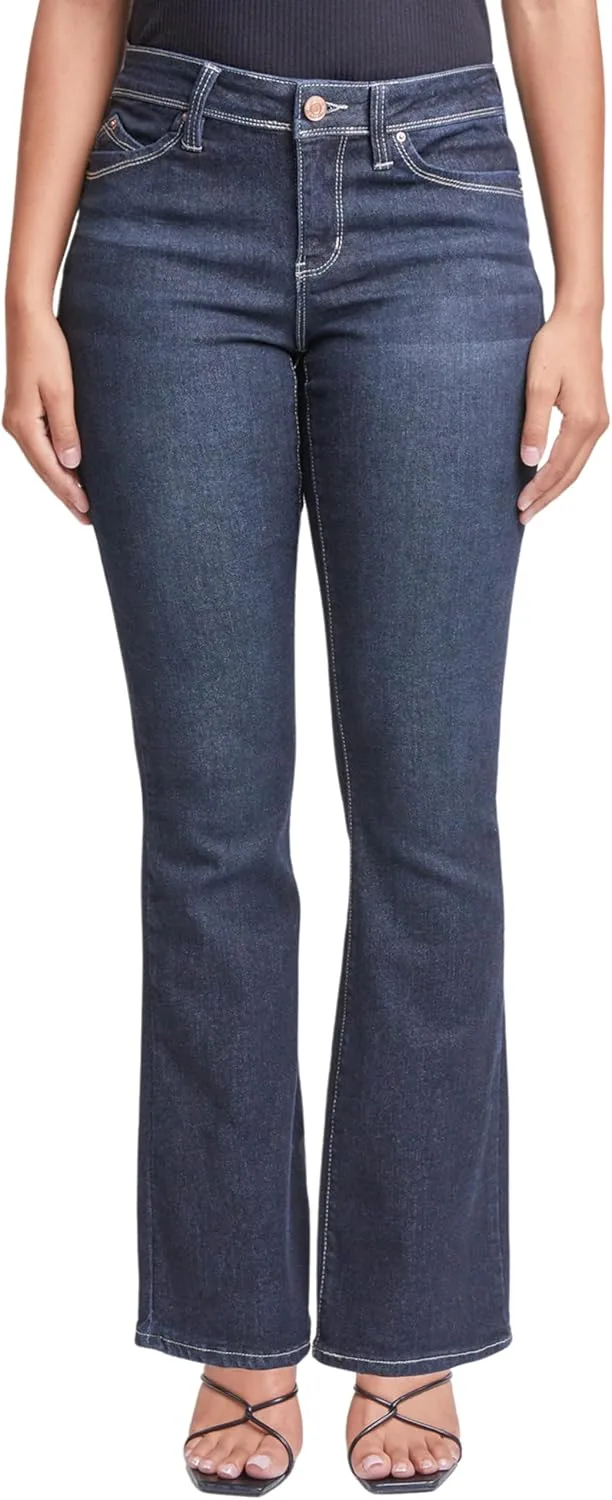 

YMI Women's YMI Jeans Sustainable Wannabettabutt Mid Rise Bootcut, P170937