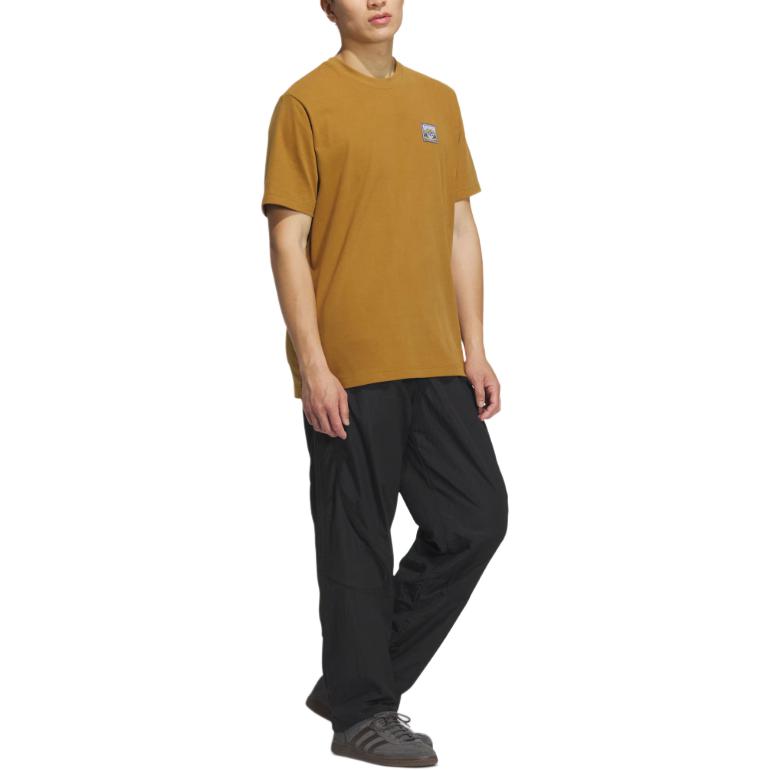 Футболка SS25 WABASH мужская Adidas Originals, бронзовый — фото 3