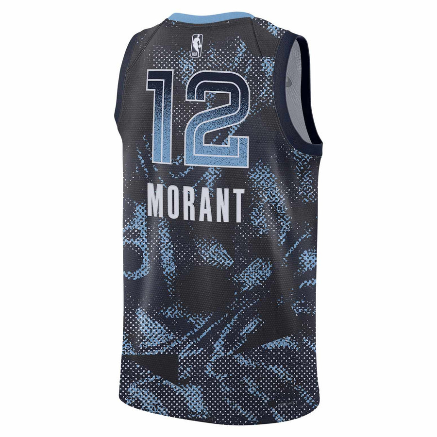 Джерси Nike Dri-FIT NBA Ja Morant Memphis Grizzlies 2025/26 Select Series Swingman Jersey 'College Navy', темно-синий — фото 2