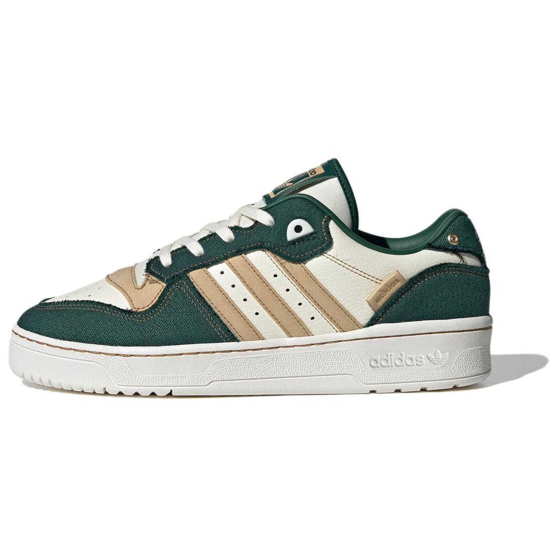 

Кроссовки adidas originals Rivalry Lifestyle Shoes Unisex Low-top Forest Green / Han Jade White / Black No.1, зеленый