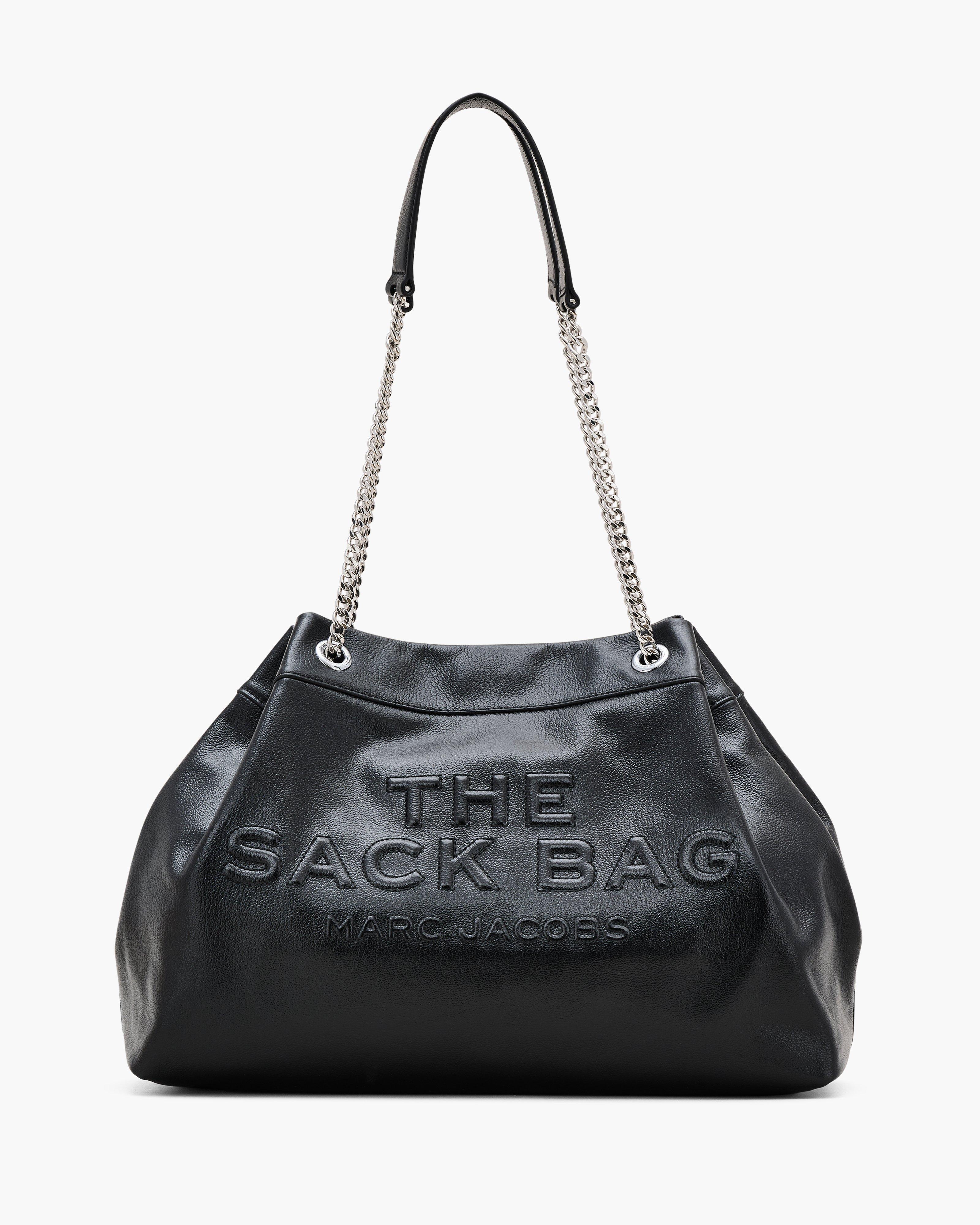 

Большая сумка-мешок с цепочкой Marc Jacobs, черный