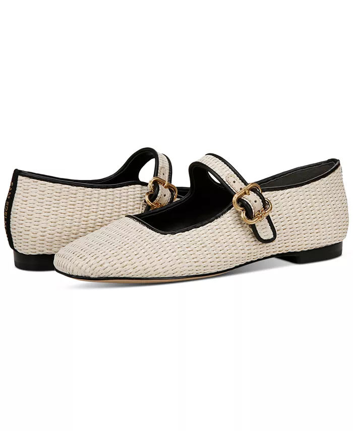 Женские балетки Michaela с ремешком Mary Jane Sam Edelman, загар/бежевый — фото 3