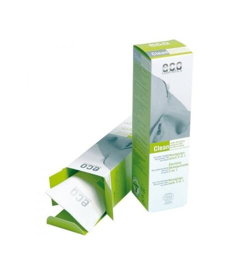 

Мягкое очищающее молочко для лица 3 в 1, Эко косметика, 125 мл clean –, Eco Cosmetics