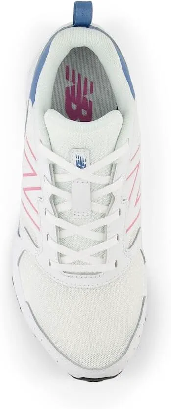 Кроссовки для бега New Balance Kids Fresh Foam 650 V1 на шнуровке, белый/розовый/синий — фото 2