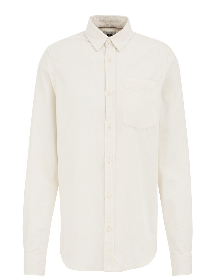 

Повседневная рубашка WE Fashion Regular fit Button Up Shirt, белый