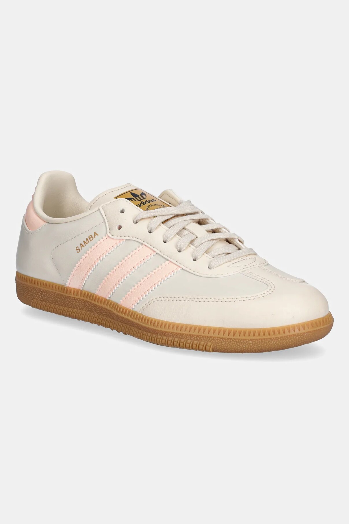 Кроссовки SAMBA OG Adidas Originals, бежевый — фото 2