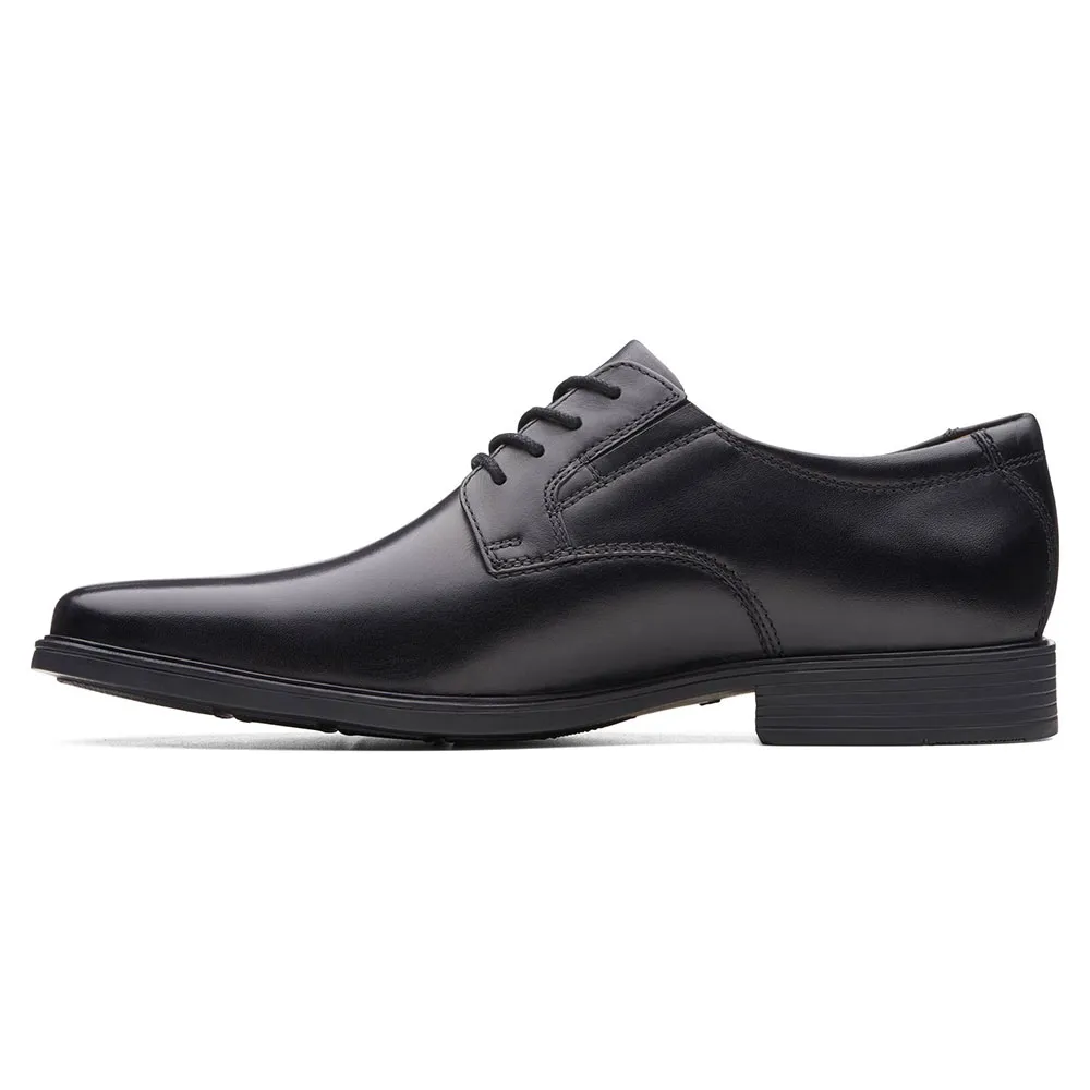 Туфли Clarks, туфли Tilden Plain Clarks shoes, черный — фото 3