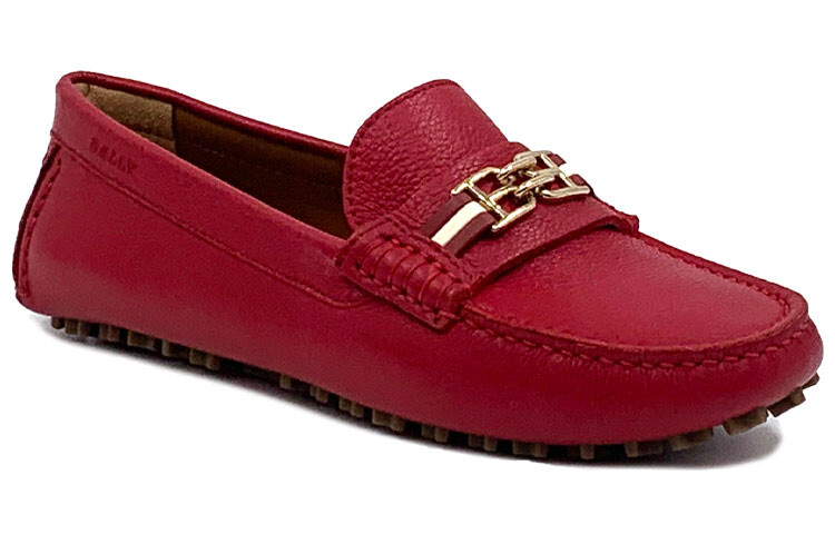 Женская повседневная обувь женская красная Bally — фото 3
