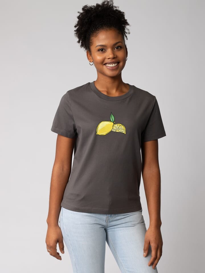 

Футболка wat Apparel T-Shirt Lemon, серый