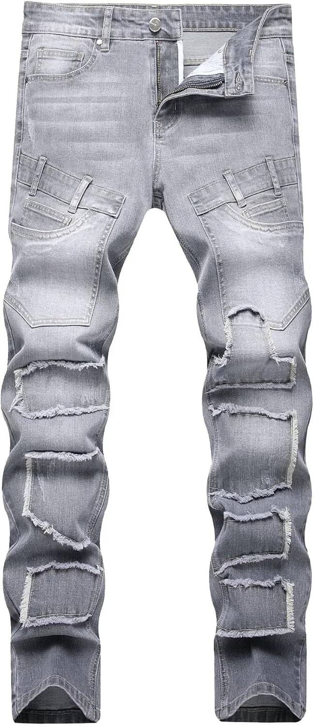 Джинсы, Slim Fit, Grey