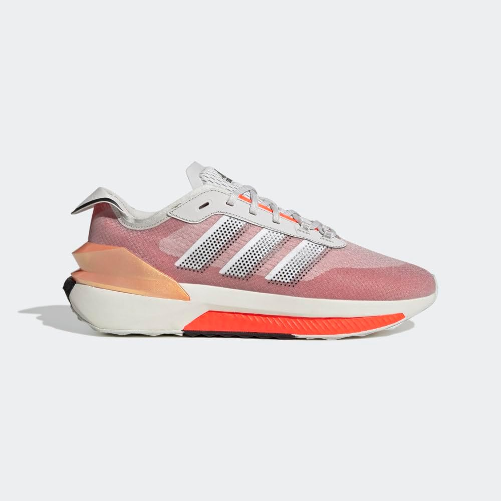 Кроссовки Adidas Avryn для взрослых, унисекс, белый/красный/серый — фото 2
