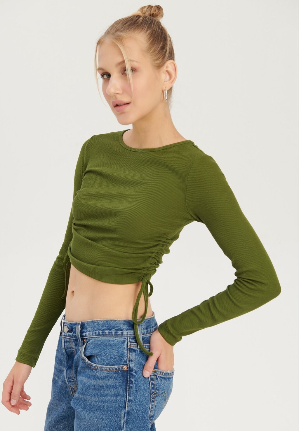 

Свитшот Even&Odd 2 PACK, хаки/бежевый