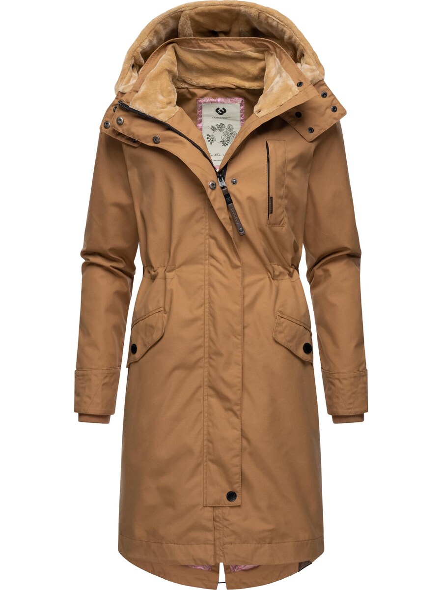 

Пальто межсезонное Ragwear Nicco, коричневый