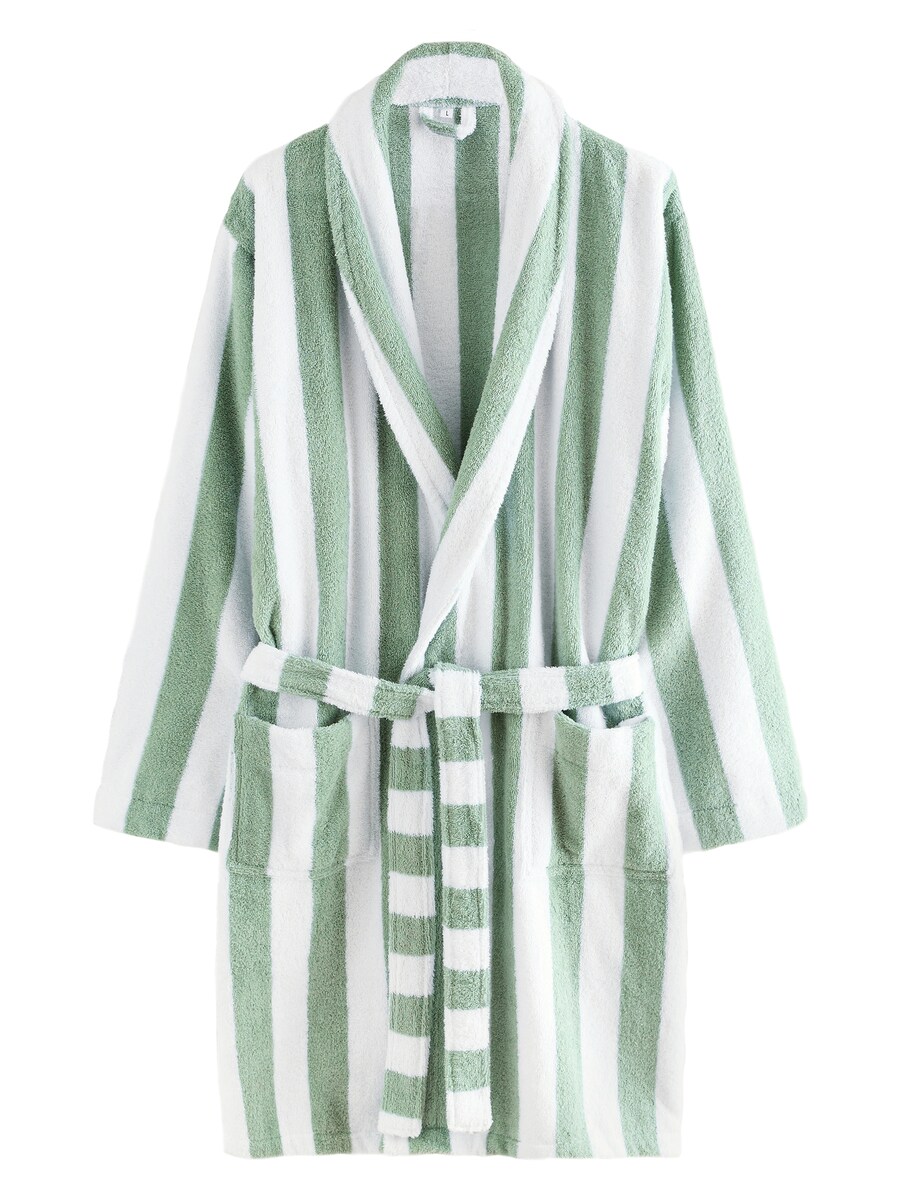 

Короткий халат Next, цвет Pastel green/White