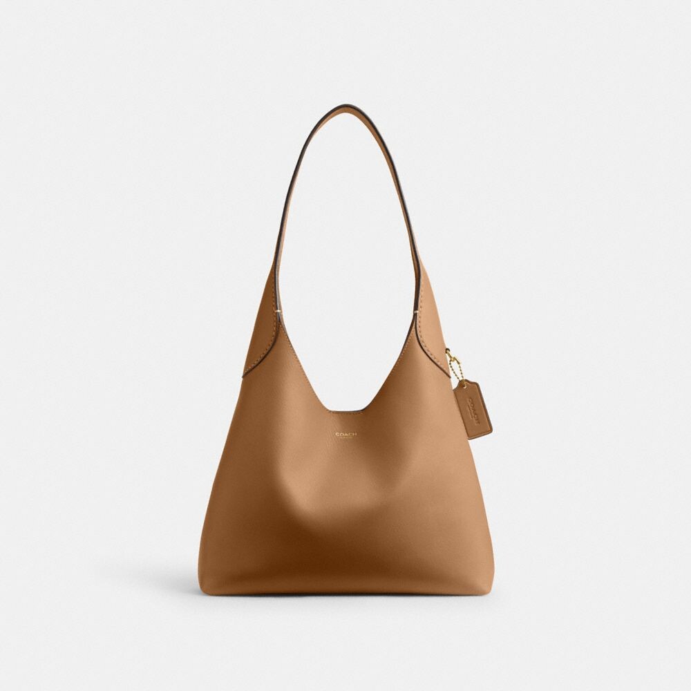 

Сумка через плечо Coach Brooklyn Shoulder Bag 28, цвет Brass/Honey Brown, Коричневый, Сумка через плечо Coach Brooklyn Shoulder Bag 28, цвет Brass/Honey Brown