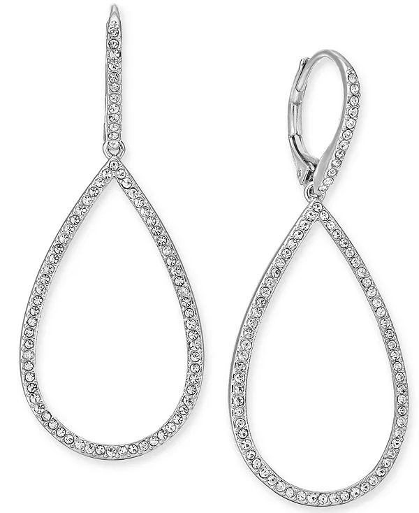 

Серьги-Капельки с паве, созданные для Macy's Eliot Danori, rhodium