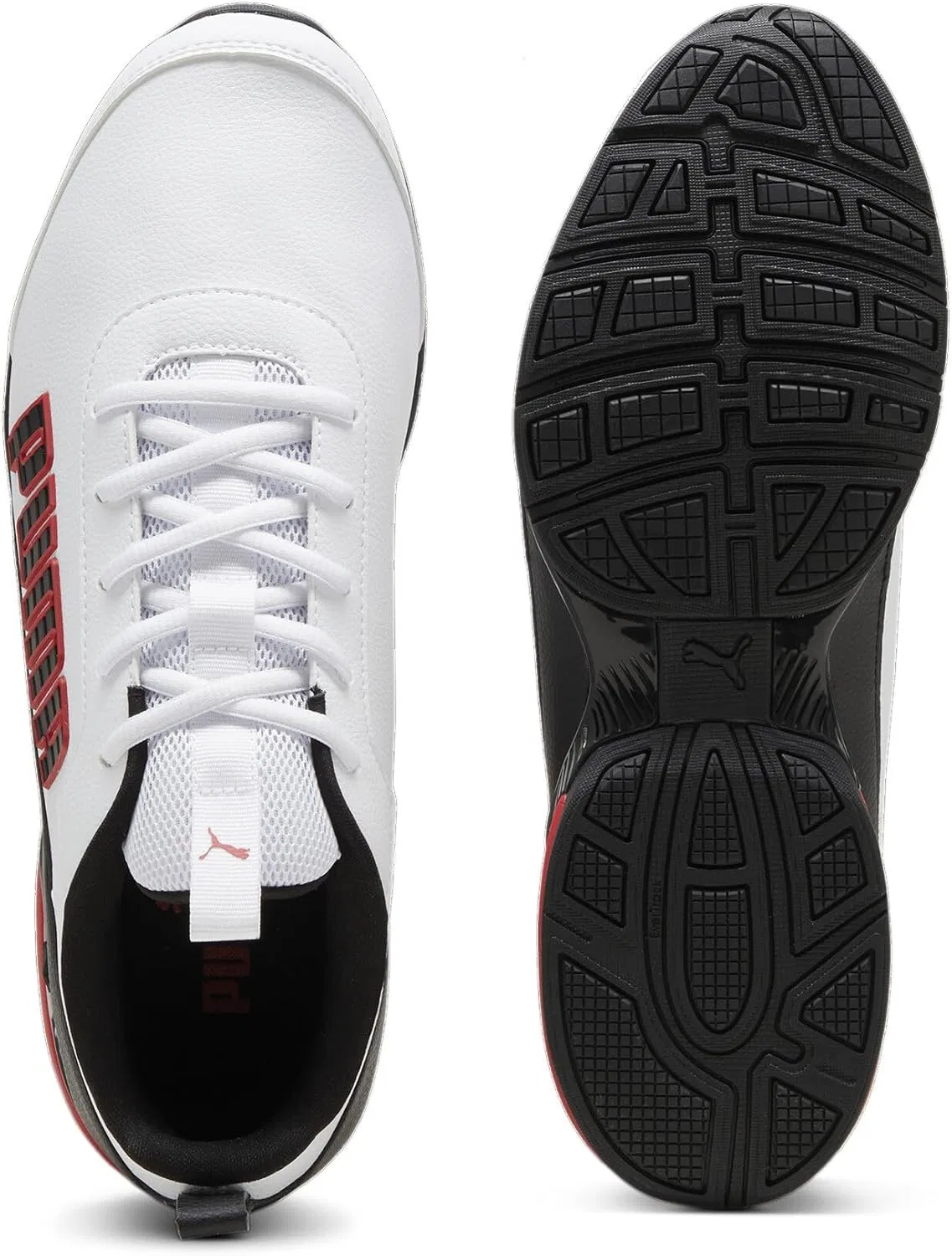 Мужские беговые кроссовки PUMA Equate SL 2 310039 02, бело-черно-красные — фото 4