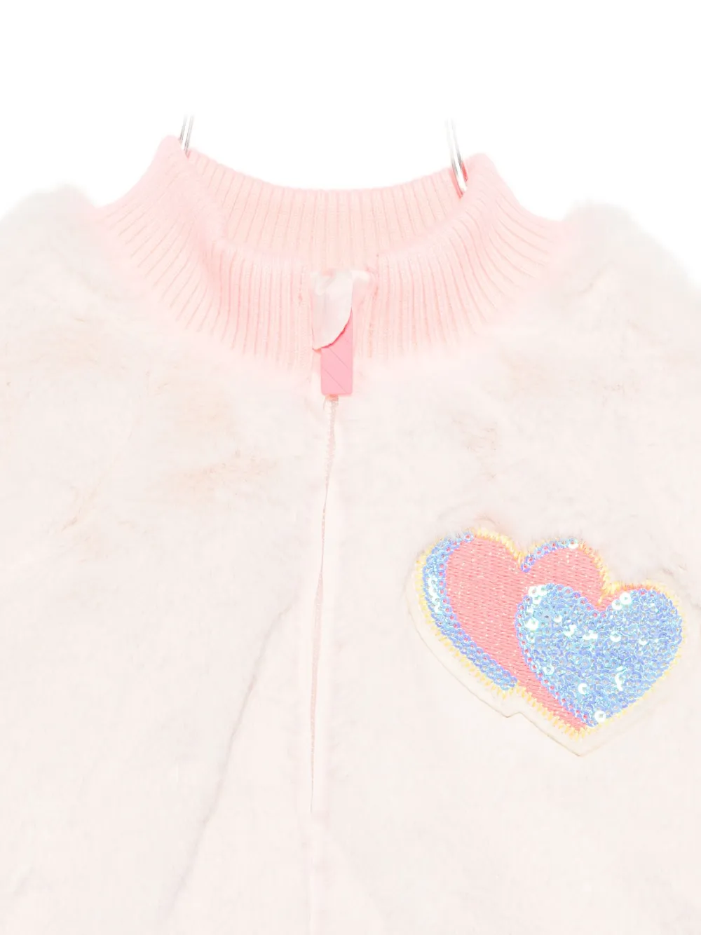Куртка из искусственного меха Billieblush, розовый — фото 3