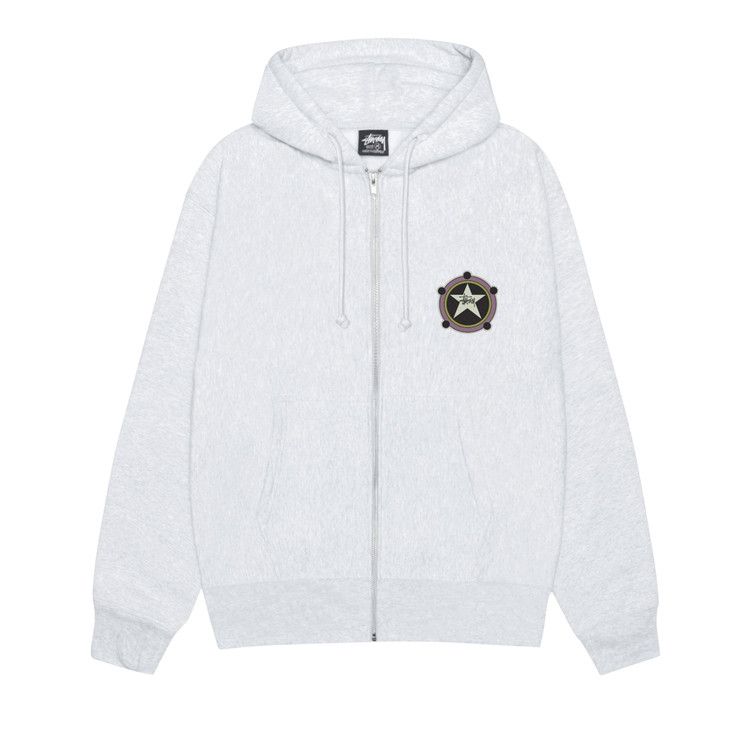 

Худи Stussy Ranger Zip Hoodie, Ash Heather