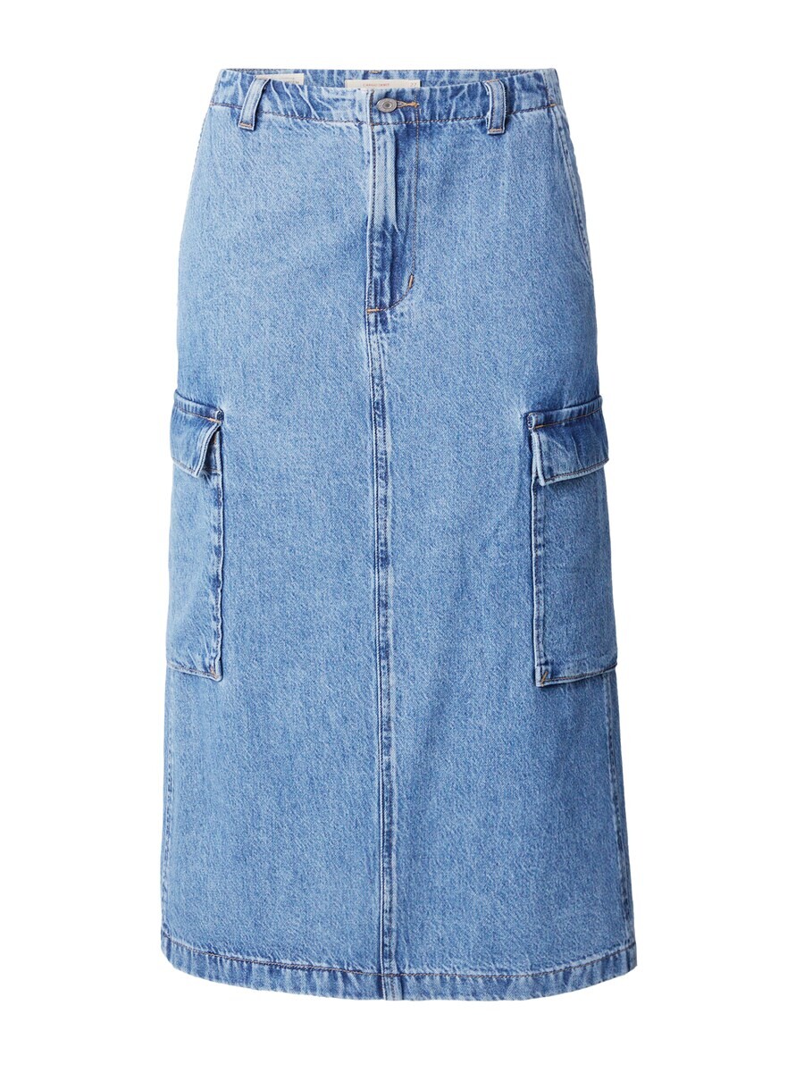 

Юбка макси LEVI'S Skirt Cargo, синий деним
