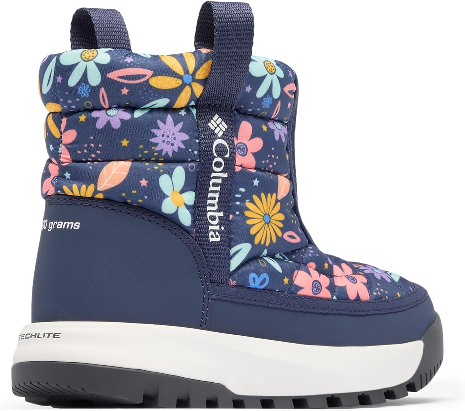 Columbia unisex-child Snowtrot Mid, Nocturnal/Wildflower Whimsy — фото 2