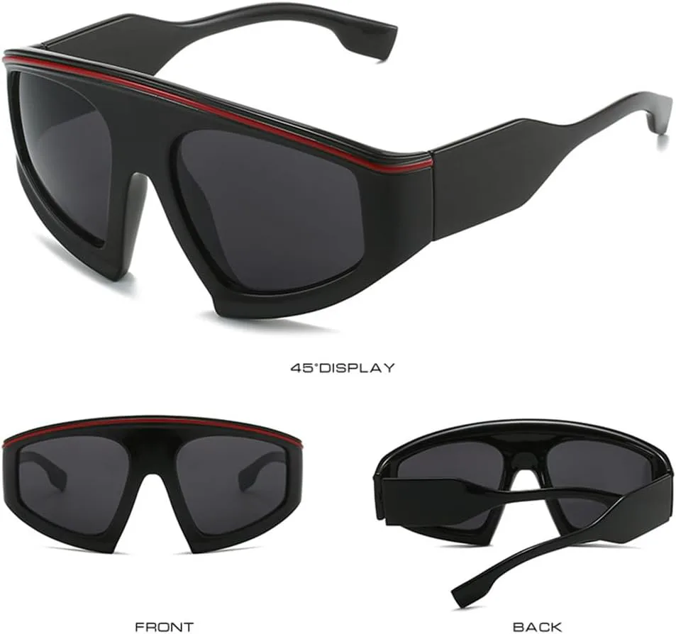 

Солнцезащитные очки для женщин и мужчин, с поликарбонатными линзами, оправой в винтажном стиле, для походов и спорта, с защитой от УФ-излучения UV400 generic, C1-4772