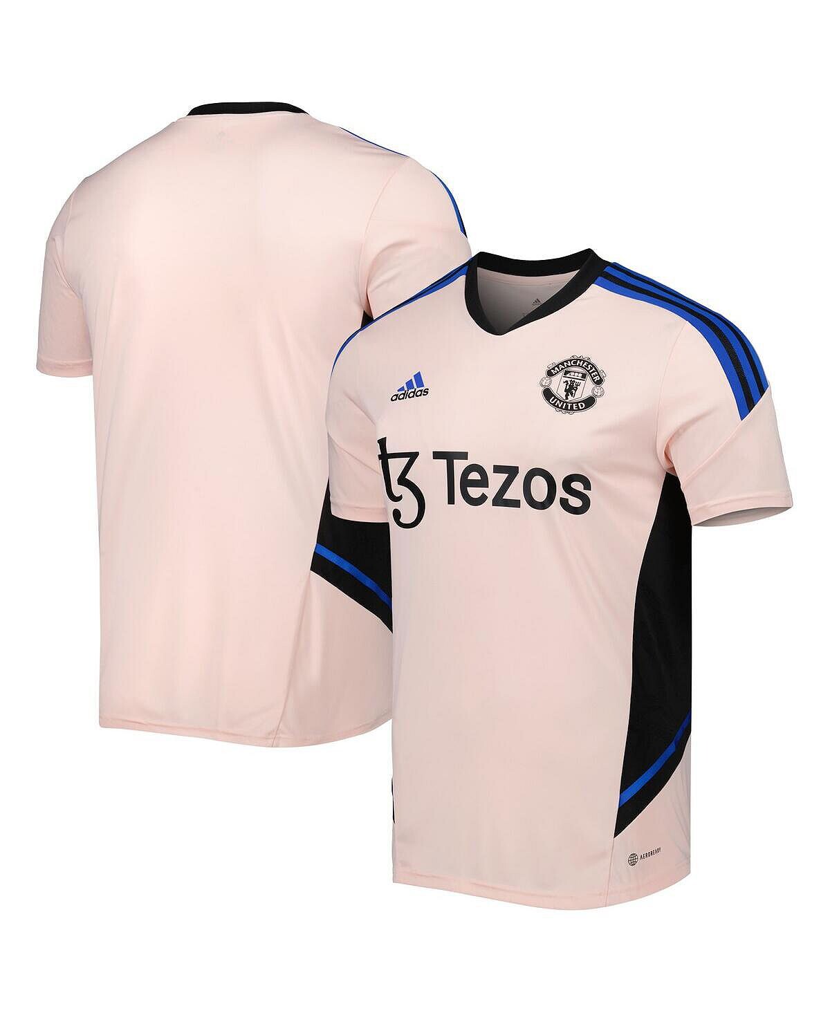 

Мужская черная тренировочная майка Манчестер Юнайтед 2023/24 adidas