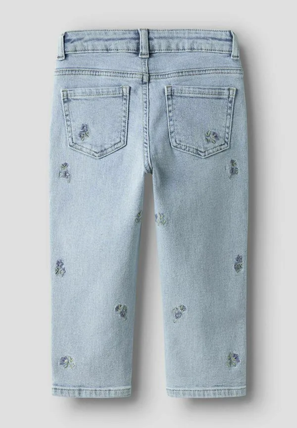 Джинсы свободного кроя в стиле "мама" Name It, Light Blue Denim — фото 4