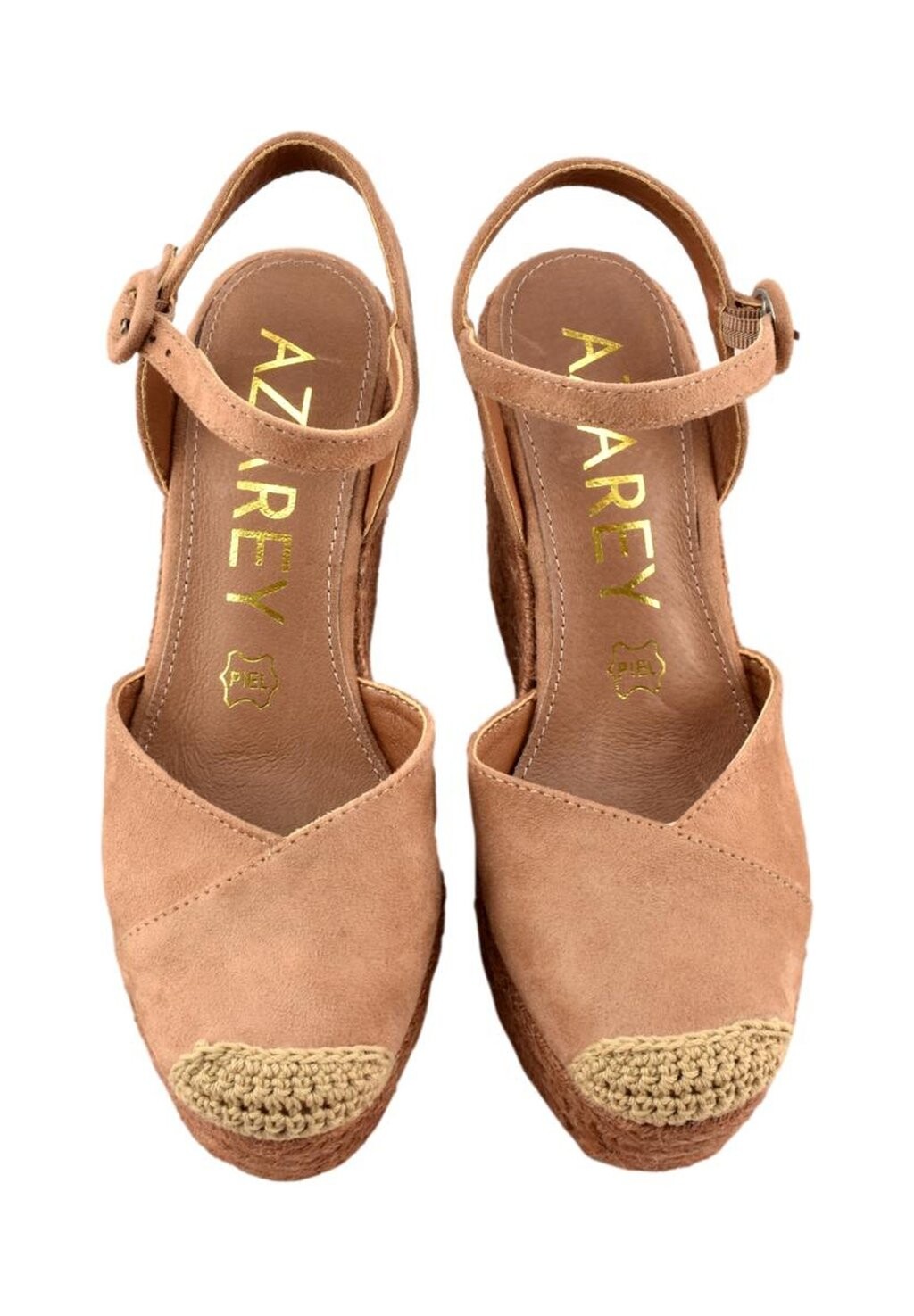 

Туфли на платформе Azarey, коричневые