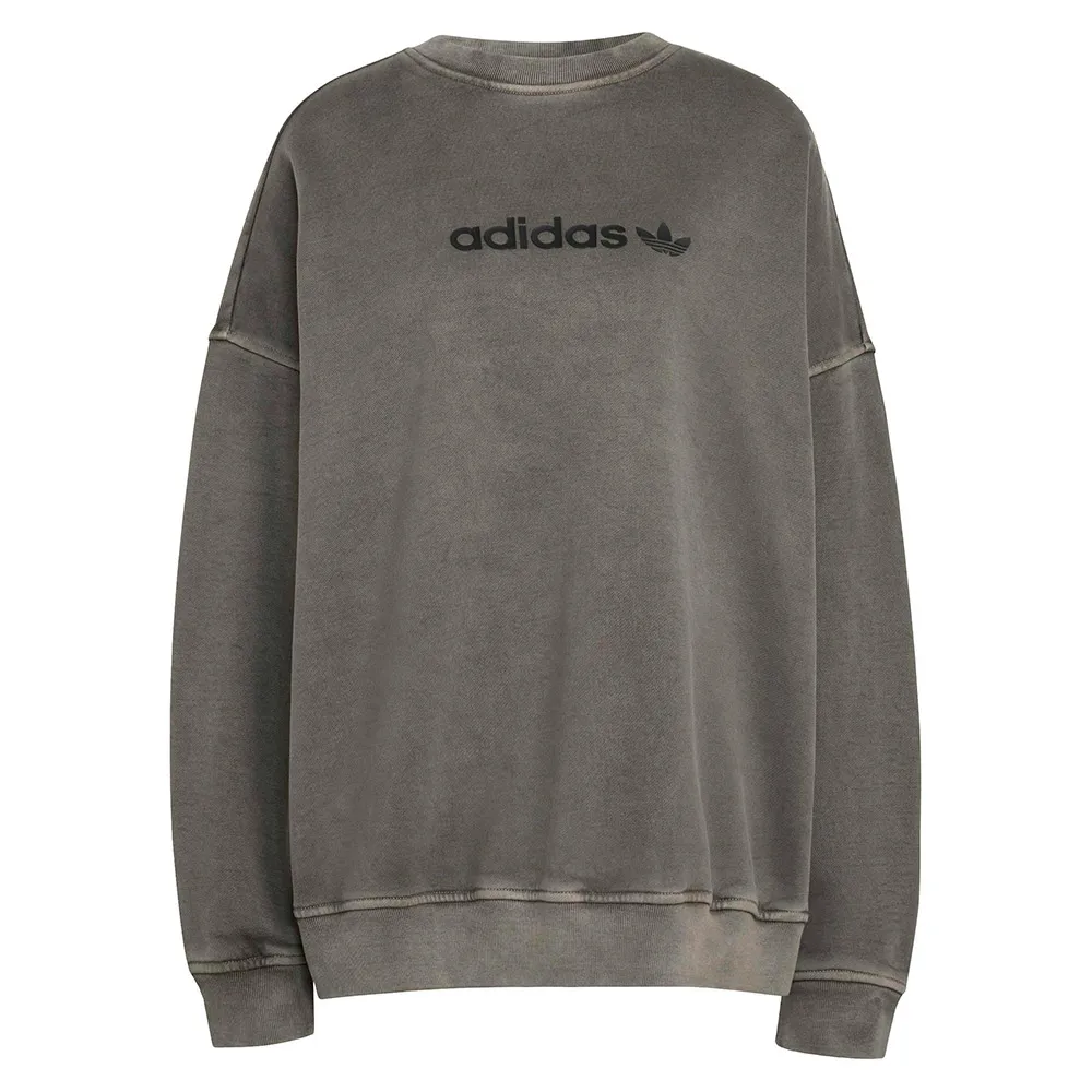 

Толстовка adidas Originals Essentials Linear Adilenium Washed, серый