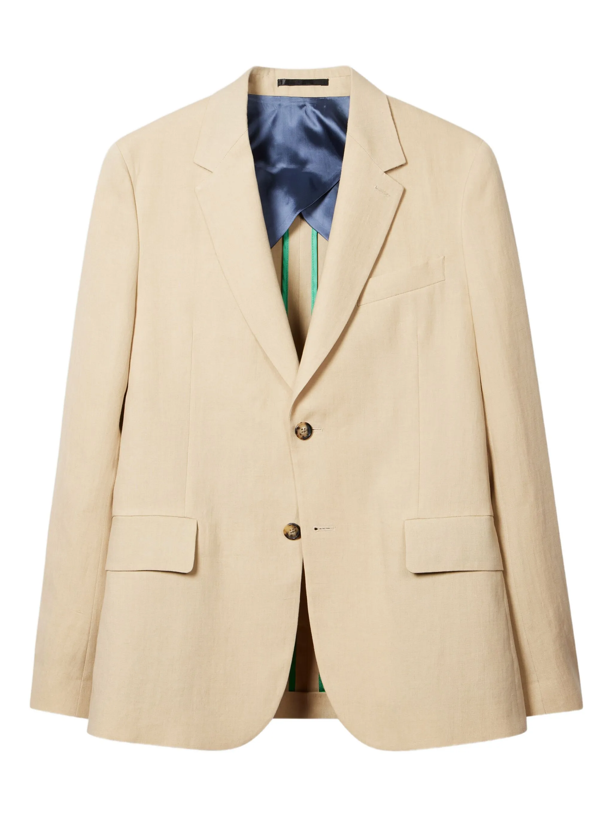 

Льняной пиджак Paul Smith, бежевый