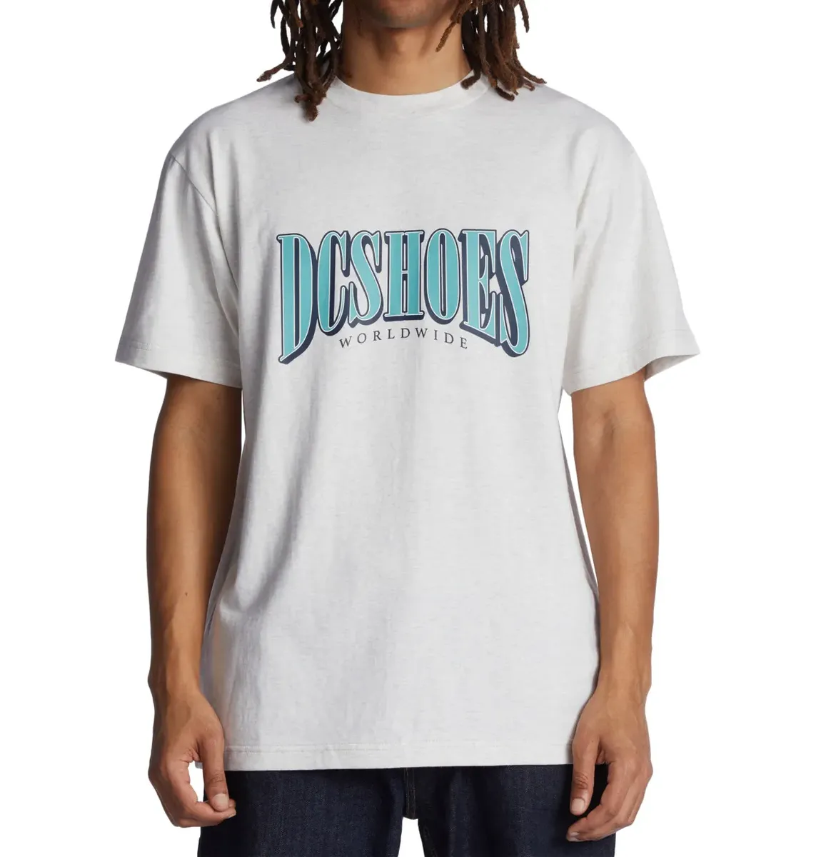 

Футболка DC Shoes "Tall Stack", цвет Snow Heather