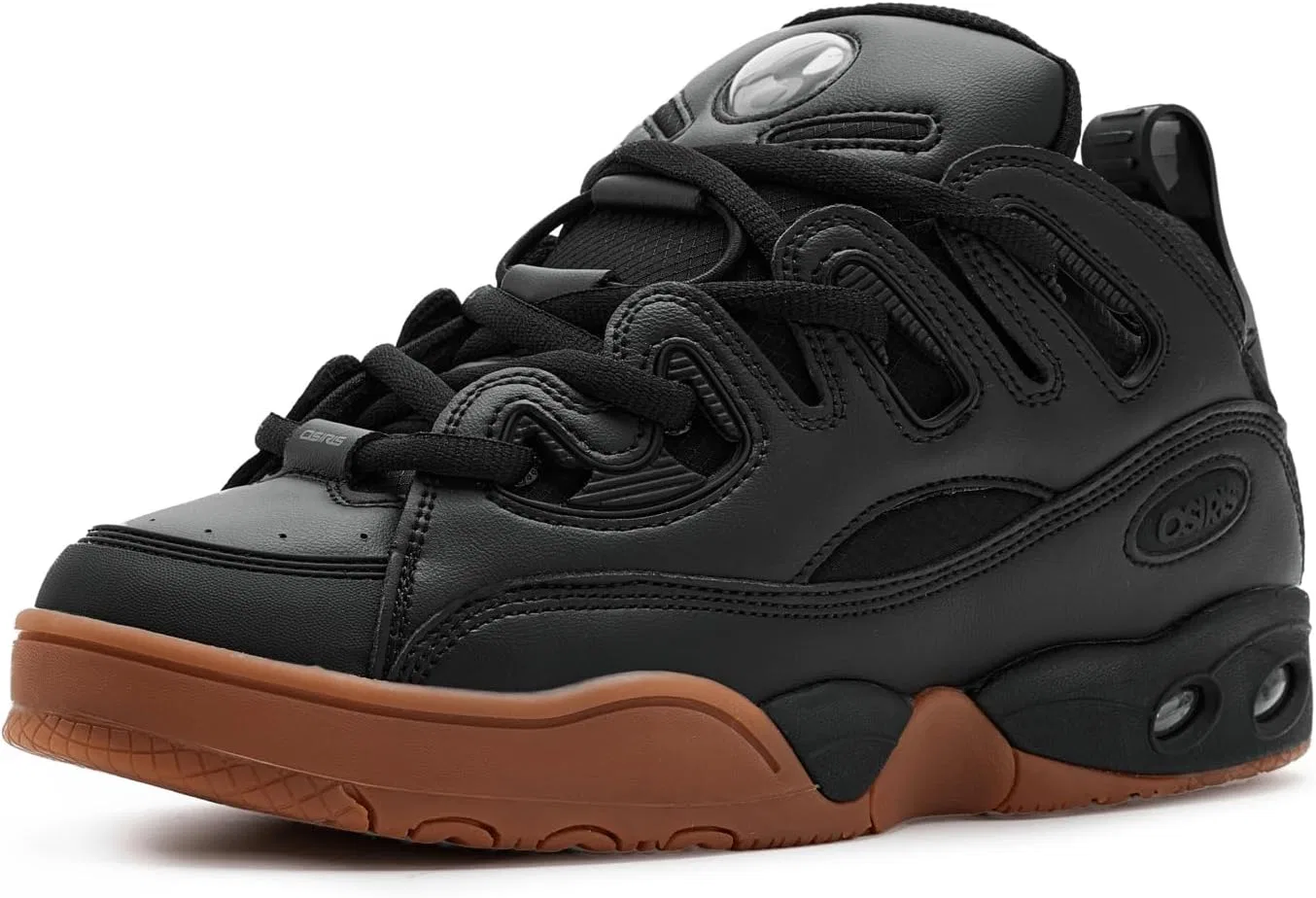 Кроссовки мужские Osiris, цвет Black/Black/Gum
