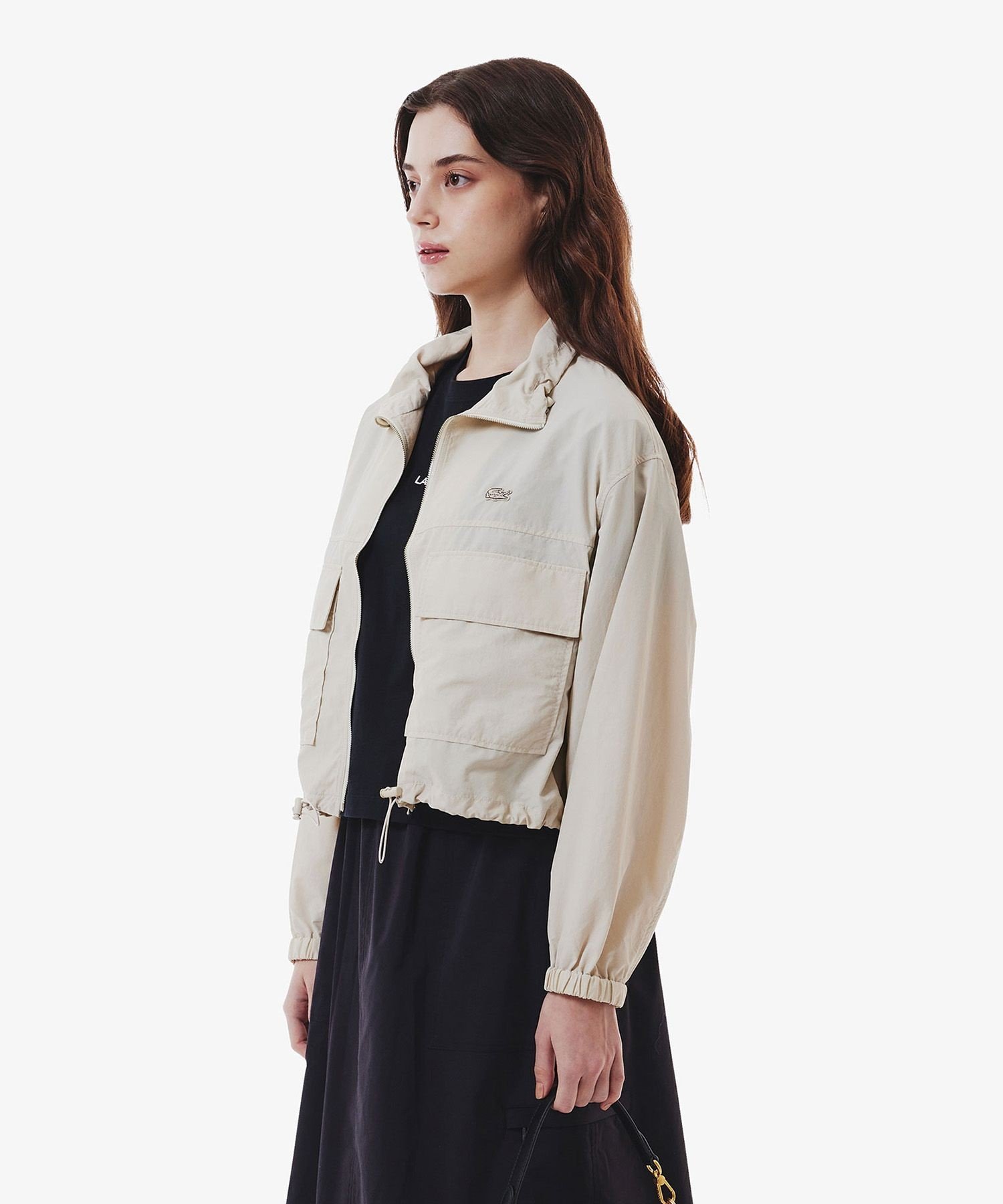 Куртка Lacoste Off White — фото 4