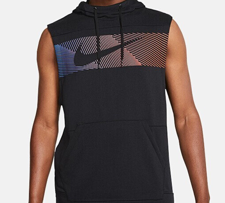Жилет Nike AS M NK DRY HD PO SL hooded Vest Black — фото 3