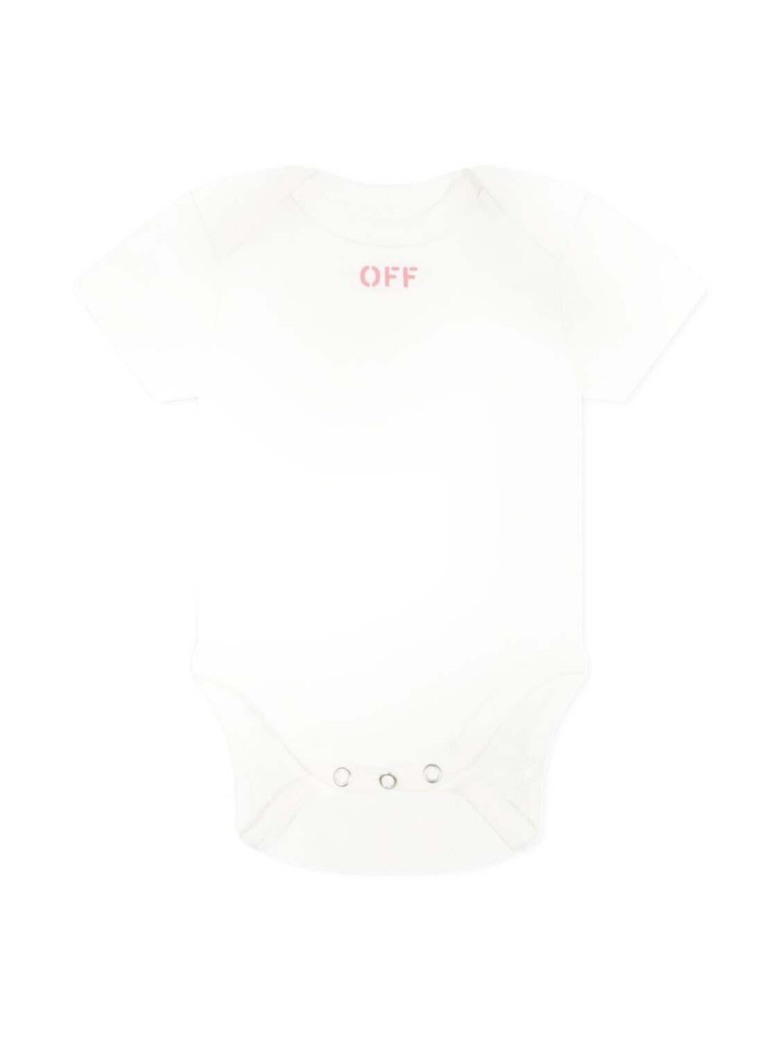 Off-White Kids комплект для новорожденного с логотипом, белый — фото 2